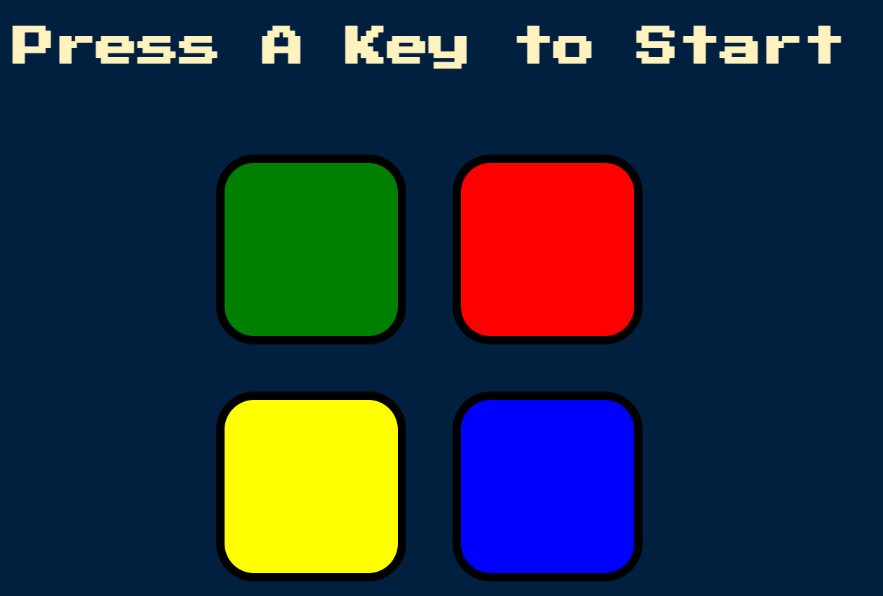 simon game project image